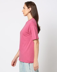 Camiseta de cuello redondo de algodón 100% de alta calidad, de secado rápido, transpirable, ligero, básico, antibolitas, patrón sólido, tejido en blanco - Product Image 3