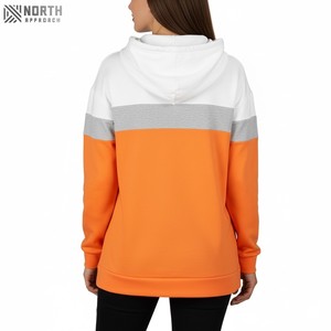 Sudaderas con capucha de talla grande a la moda para mujer, sudaderas de algodón tejidas con diseños personalizados, precio al por mayor, accesorios de invierno con capucha - Product Image 3