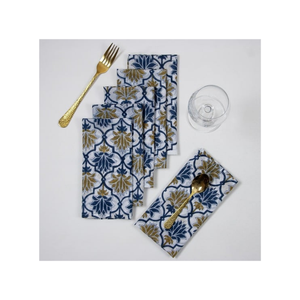 Serviettes en coton 240 fils/cm², texture douce, 16x16 pouces, motif de tissage festonné personnalisé, conçues pour les cafés, les hôtels et la vente en gros à forte demande - Product Image 3