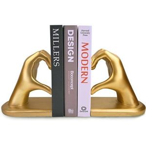 Sujetalibros Metálicos Pequeños Para Revistas En Rústico Y Diarios Ideal Para Estantería De Escritorio Y Espacios De Almacenamiento Compacto - Product Image 1