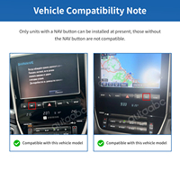 Boîtier d'interface Linux pour Toyota Land Cruiser LC200 2016-2020, CarPlay sans fil, Android Auto, module CarPlay, décodeur, autoradio