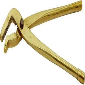 Pinzas de latón y metal para cocina, alicates Pakkad Chimta para cocinar, alicates Sanchi Chimta - Product Image 1