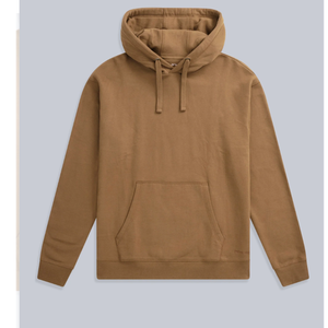 Sudadera con Capucha para Hombre BD, Gruesa, 300 Gramos, Estilo Holgado, Bolsillo Tipo Canguro, Diseño Sólido, Invierno, Logotipo Bordado en la Parte Delantera - Product Image 2