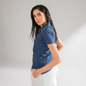 Jersey Sólido Resistente para Mujer, Diseño Personalizado Impreso, Manga Larga, 100% Poliéster, Corte Elegante para Uniformes y Uso Diario - Product Image 2