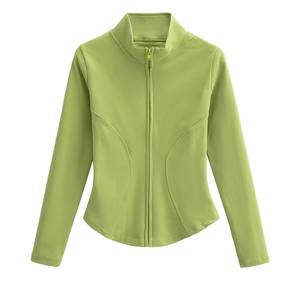 Top de Yoga Personalizado Transpirable de Spandex/Nailon, Talla Grande, Chaquetas de Fitness para Mujer, Ropa de Fitness Ligera y Suave para Entrenamiento Diario - Product Image 5