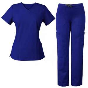 Uniforme Médico/Uniforme de Enfermera/Uniforme de Hospital para Doctores, Conjunto de Uniforme Médico Transpirable de Secado Rápido, Talla Grande, con Servicio OEM - Product Image 4