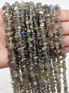 Venta al por Mayor de Perlas de Labradorita Natural sin Cortar, Forma Irregular, para Joyería, Sanación y Meditación - Product Image 2