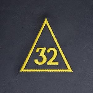 Étui pour chapeau de maçonnerie du Rite écossais de 32e degré, noir, boîte de transport pour chapeau de franc-maçon, style rigide en simili cuir noir - Product Image 3