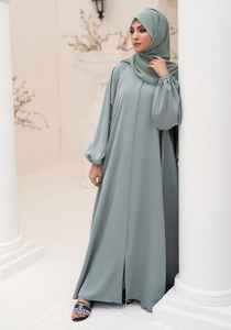 Abaya pour femmes Dubaï Turquie Islam Kaftan Ramadan Abayas Robe musulmane arabe modeste Vêtements de prière pour femmes - Product Image 6