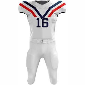 Maillots de football américain à manches courtes respirants personnalisables, grande taille, antibactériens, protection UV, évacuation de l'humidité, séchage rapide - Product Image 2