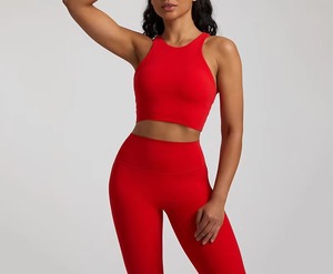 Sujetador deportivo sin costuras para mujer, ropa activa ligera, conjunto de Yoga para gimnasio, venta al por mayor - Product Image 4