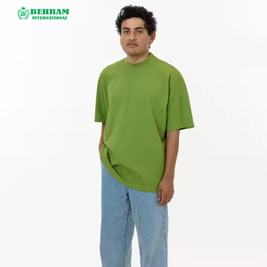 High Quality Short Sleeve 100% Cotton Eco-Friendly Quick Dry Breathable Heavy <b>Weight</b> <b>Blank</b> Printed T-Shirt for Men - Product Image 6