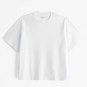 Camiseta Holgada de Gran Tamaño para Hombre, 100% Algodón, Tejido Jersey Grueso, Transpirable, Manga Corta, Informal - Product Image 5