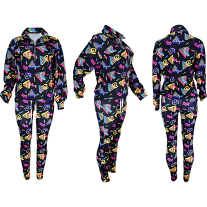 Chándales de mujer sublimados de poliéster 100% de alta calidad, trajes ligeros para correr con capucha de invierno, chándales de precio al por mayor - Product Image 5