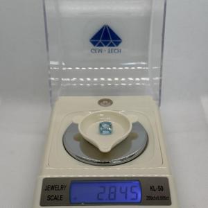 Ceilán zafiro azul Natural cojín de alta calidad corte piedra preciosa 2.84cts suelta para la fabricación de joyas - Product Image 1