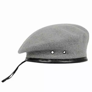 Wholesale Custom Logo <b>Beret</b> Hat Best Quality Polyester and Wool Mesh for Outdoor Usage Comfortable <b>Beret</b> for Sale - Product Image 3