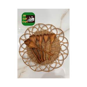 CUCHARA DE MADERA DE TECA ARTESANAL DE VIETNAM CUCHARA ANTIADHERENTE DE MANGO LARGO HERRAMIENTA DE COCINA ECOLÓGICA PARA COMPRADORES AL POR MAYOR - Product Image 1