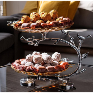 Bol à chocolat en métal en acier inoxydable exclusif Meilleure vente Home Hotel Table Decor Bonbons Bol de service au chocolat Prix bon marché - Product Image 6