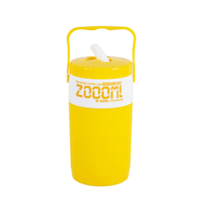 Bouteille isotherme en plastique avec poignée pivotante et bec verseur escamotable pour l'école, le bureau, la maison, la cuisine, les pique-niques en famille - Product Image 2