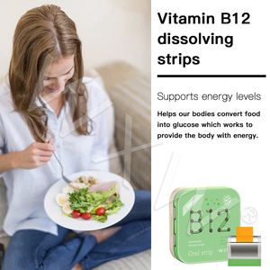 Tiras de Película Sublingual de Vitamina B12 de Alta Calidad, Película Sublingual para una Rápida Absorción - Product Image 6