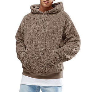 Sudadera con capucha para hombre, material transpirable, Capucha ajustable, bolsillo delantero, mezcla de algodón, tela suave, cómoda para gimnasio o viajes - Product Image 4