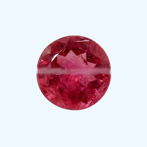 Tourmaline rose de qualité supérieure, de forme ronde, 100 % naturelle, pierre précieuse brute, facettée avec expertise pour un montage époustouflant de bagues et de boucles d'oreilles. - Product Image 6