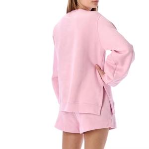 Sweat-shirt en molleton 100 % coton doublé tricoté élégant pour hommes et femmes, anti-plis, matière douce, coupe ample, séchage rapide, style décontracté urbain - Product Image 4