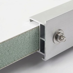 Panneau sandwich en aluminium suisse Coratec Corapet GRX70, 0,95 mm, alliage 3003 H44, RAL9010 blanc, léger, composite, pour caravane, camion, mur - Product Image 3