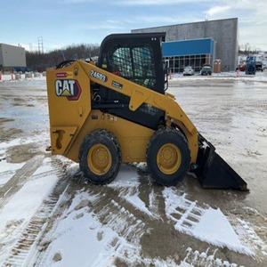 รถตักล้อยาง Caterpillar 246D3 ปี 2020 ราคาถูก 5 ตัน เครื่องยนต์ Yuchai ปั๊ม Parker พร้อมลูกปืน ขาย - Product Image 1