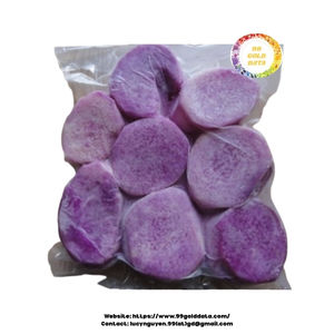 Ñame congelado IQF corte fresco hecho en Vietnam limpio procesado y empaquetado para servicio de alimentos supermercado y exportación - Product Image 4