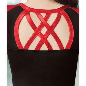 Haut de cheerleading à manches longues en polyester de haute qualité, personnalisé OEM, design Liberty Performance Chasse, uniforme d'équipe - Product Image 6