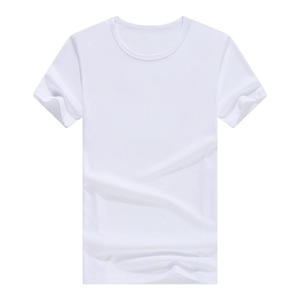 Wholesale Custom Designer t <b>Shirts</b> Clothing <b>Plain</b> <b>White</b> t <b>Shirts</b> Printing Sublimation t <b>Shirts</b> Blank - Product Image 1