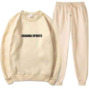 Ensemble de survêtement unisexe personnalisé avec logo pour homme – Sweat à capuche imprimé en relief et pantalon de jogging pour le sport et le streetwear - Product Image 6