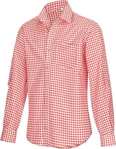 Camisa tradicional alemana bávara Oktoberfest Herren Hemden Trachten Camisa a cuadros para Oktoberfest 2025 - Product Image 1
