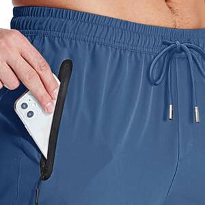 Pantalon de survêtement pour homme, anti-plis, tendance, décontracté, avec poches, en coton tricoté teint uni, design personnalisé 2026 - Product Image 2