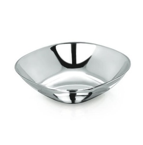 Bol de service de forme arrondie en acier inoxydable pur pour la décoration de la cuisine à domicile au taux le plus bas - Product Image 3