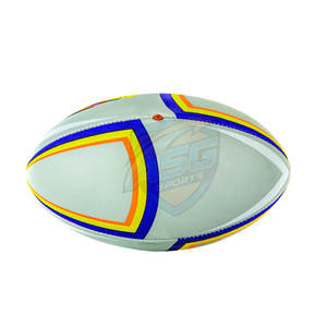 Balón de Rugby de PVC Impermeable Personalizado de Alta Calidad, Color y Logotipo Personalizados para Exteriores - Product Image 5
