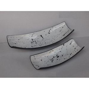 รูปแบบที่ทันสมัยเคลือบโลหะรอบสลัดเสิร์ฟชามเคลือบชามผสมที่มีคุณภาพที่มั่นคงสำหรับการออกแบบที่กำหนดเอง - Product Image 5