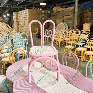 Chaise moderne et élégante en rotin pour enfants Wonderland Écologique pour des moments ludiques pour la cuisine et la chambre des bébés au Vietnam - Product Image 3
