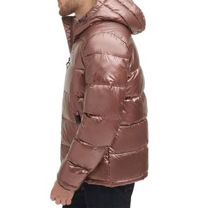 Chaqueta acolchada de invierno de nailon con logotipo personalizado OEM de alta calidad, venta al por mayor, abrigo de burbujas, chaqueta acolchada para hombre, nuevos diseños - Product Image 3