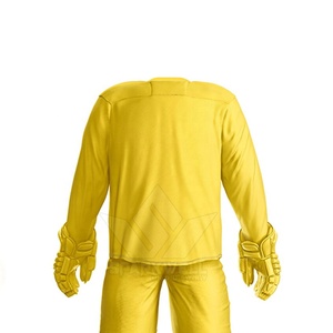 Ensemble de sport haute performance pour homme : uniforme de hockey sur glace en polyester, impression personnalisée, coupe extensible, respirant et anti-humidité - Product Image 5