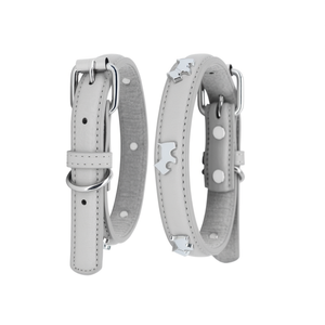 3D <b>Puppy</b> Pattern PU Dog <b>Collar</b> for Pets - Product Image 2