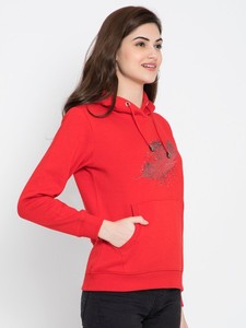 Top corto personalizado de la mejor calidad para mujer Sudadera con capucha Puff estampado ropa de calle; Ropa deportiva ligera transpirable gruesa y cálida - Product Image 2