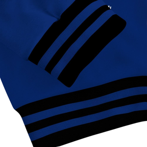 Phi Beta Sigma 1914 Grec Varsity Letterman Veste Bleu Blanc Fraternité Vêtements Chenille Patch College Style Veste - Product Image 6
