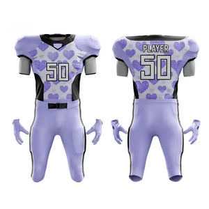 Vêtements de sport d'équipe personnalisés Uniforme de football américain Meilleure qualité Uniformes de football américain personnalisés pour adultes - Product Image 2