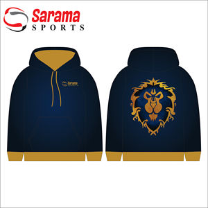 Pull à capuche décontracté pour hommes OEM meilleure qualité Joker Sublimation 100% polyester imperméable technique de broderie - Product Image 5