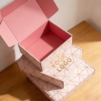 Scatole per Spedizione Personalizzate con Logo per Candele e Smalti, Colore Lavanda Viola, Prezzo Competitivo, Disponibili