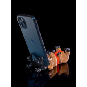 Adorable PVC PC Reindeer <b>Phone</b> Stand Cellphone <b>Holder</b> Mini Flexible Waterproof Creative Indoor Desktop <b>Bed</b> iPad Box - Product Image 1