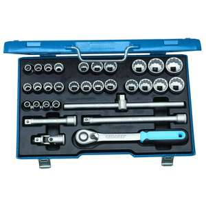 Juego de Llaves de Tubo Gedore de 1/2'', Kit de Herramientas de 31 Piezas - Product Image 1