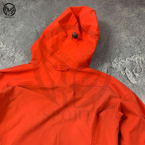 Veste en polaire à capuche douce de qualité supérieure, nouvelle conception, chaude pour l'hiver, fermeture éclair, logo personnalisé imprimé en relief - Product Image 6